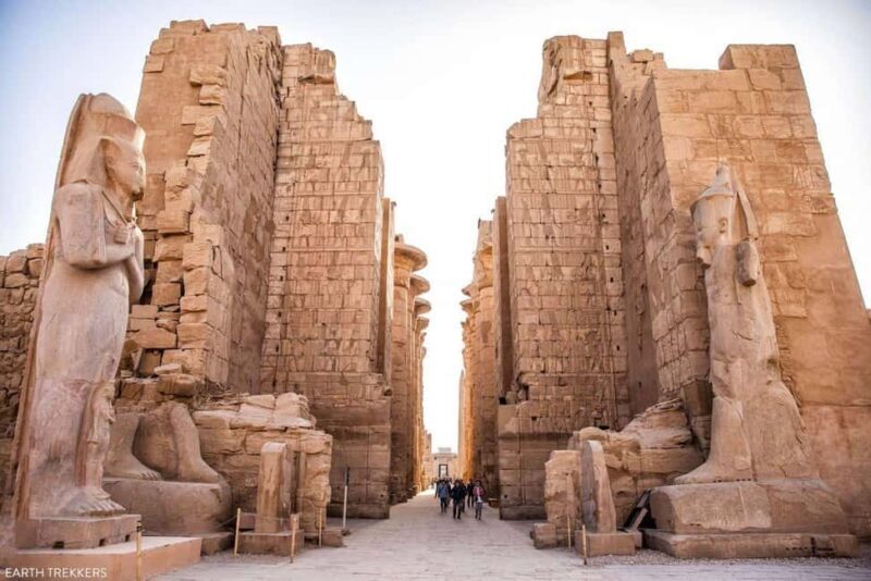 Half day tour to east bank visit Luxor and Karnak Temples - Key Points