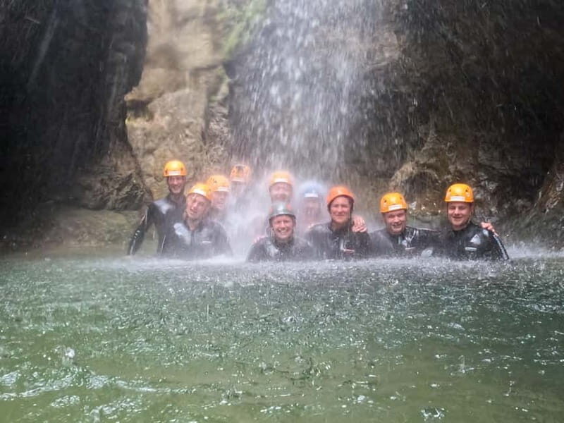 Hallein: Canyoning Strubklamm - The Itinerary in Detail