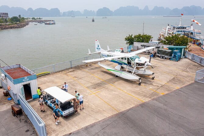 Halong 1 Day Tour From Hanoi with Scenic Seaplane & Luxury Cruise - Key Points