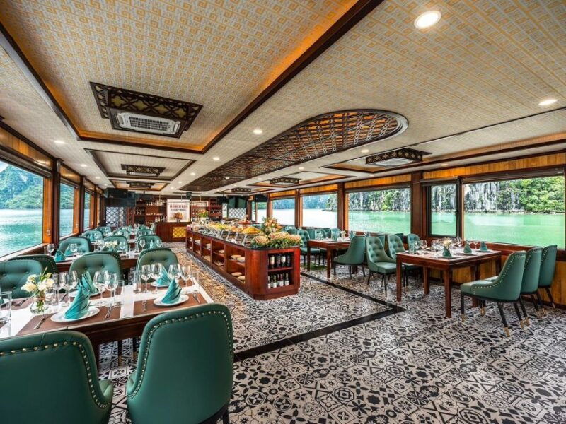 halong-5-star-luxury-day-cruise-caves-kayak-buffet-lunch