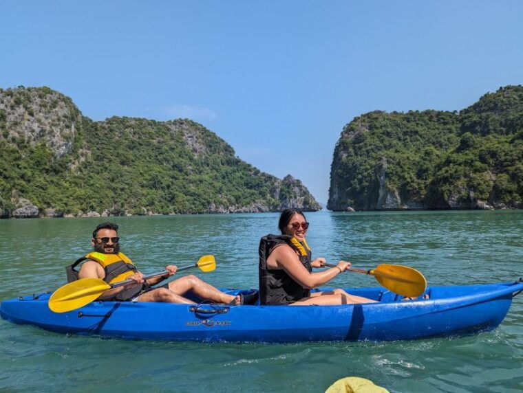 halong-5-star-luxury-day-cruise-caves-kayak-buffet-lunch