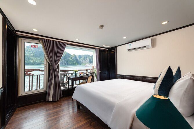 Halong Bay 2D1N Amanda Luxury Cruise with Transfers from Hanoi - Key Points