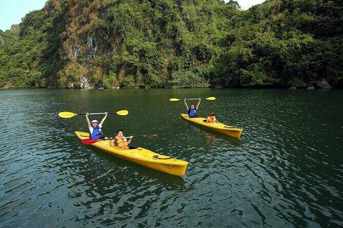 Halong Bay Ambassador Day Cruise with Ultimate Luxury Experience - Transportation & Group Size