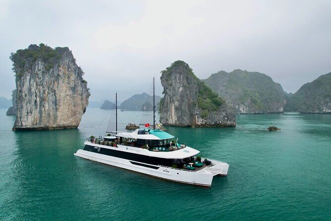 Halong Bay and Lan Ha Bay Day Trip on 5 Star Premium Cruise - Exploring the Halong Bay and Lan Ha Bay Day Trip on a 5-Star Premium Cruise