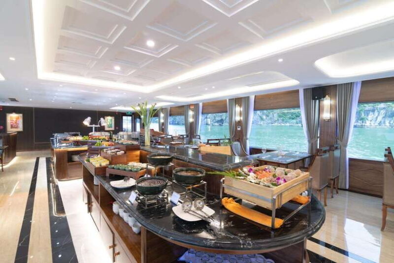 Halong bay day tour: Best seller IRIS CRUISE with live band - The Experience of a Lifetime: What You Can Expect