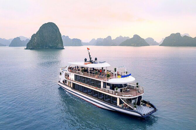 Halong Bay Day Tour Diamond Era Cruise (Indian Set Menu Optional) - Key Points