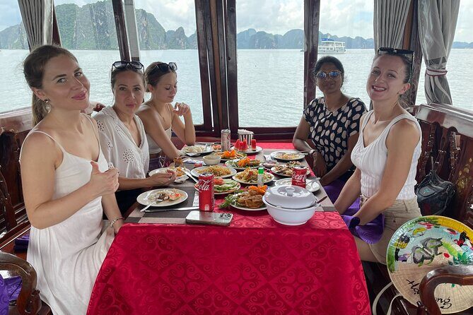 Halong Bay Day Trip from Hanoi  Cruise, Caves & Scenic Views - The Food and Atmosphere on Board