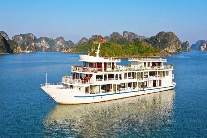 Halong Bay Deluxe Sapphire Cruise with Oceanview Balcony - Key Points