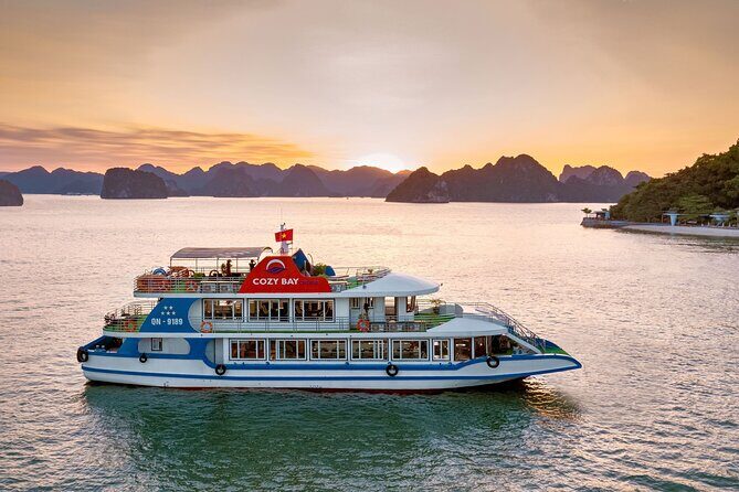 Halong Bay Full-Day Cruise with Guide,Lunch,Meal,Cave & Island - FAQ
