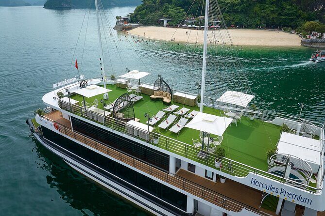 Halong Bay Full Day Luxury Cruise with Buffet Lunch - The Sum Up