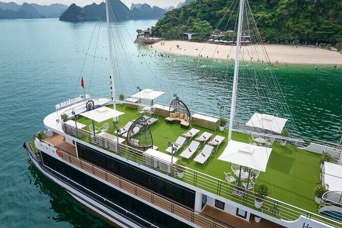 Halong Bay Luxury Day Trip with Hercules Cruise From Harbor - A Closer Look at the Halong Bay Luxury Day Trip with Hercules Cruise