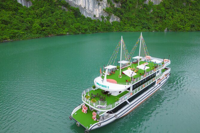 Halong Bay Luxury Party Day Cruise with Kayaking and Buffet Lunch - Key Points