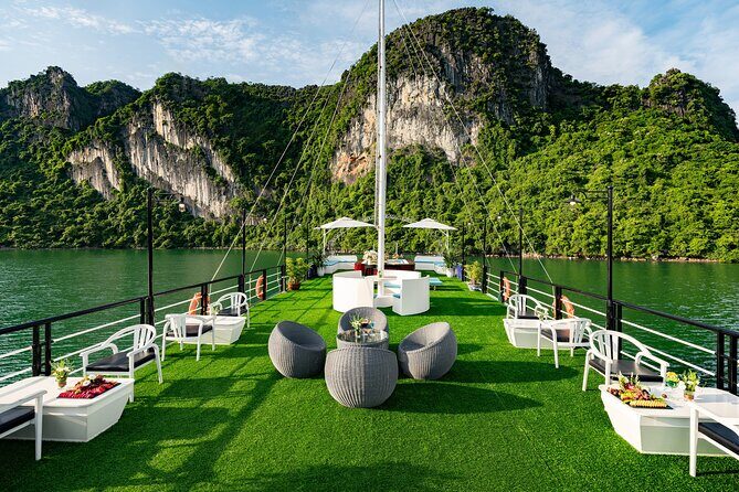 HALONG BEST SELLER -5 Star Day Cruise: Buffet Lunch and Jacuzzi - Practical Tips to Enhance Your Day