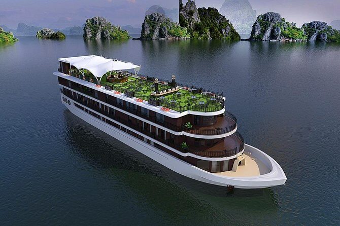 Halong Luxury Cruise 2D/1N: Kayaking, Swimming, Titop island, meals, best prices - Key Points
