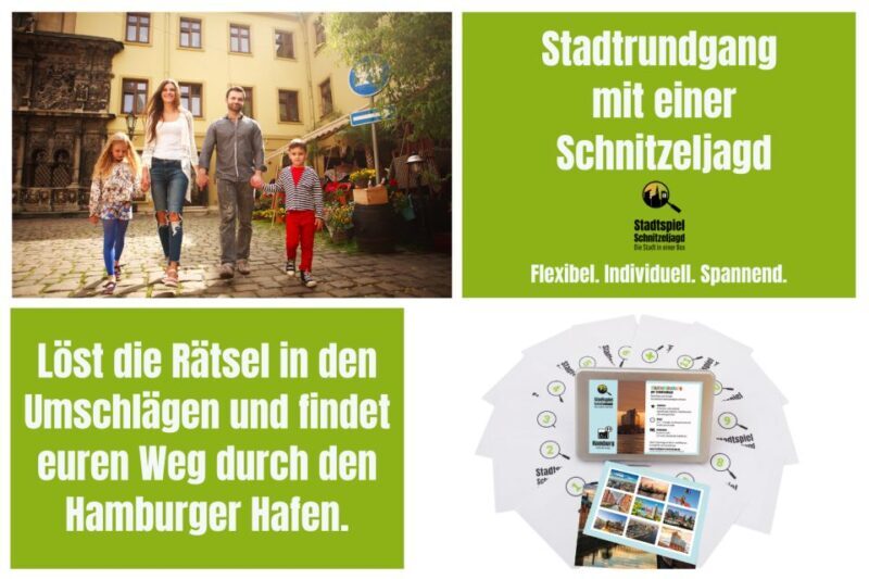 Hamburg: Scavenger Hunt Self-Guided Tour for Children - What You Can Expect from the Experience