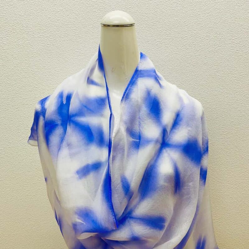 Hanakoushi Shibori Cotton Scarf Class - Key Points