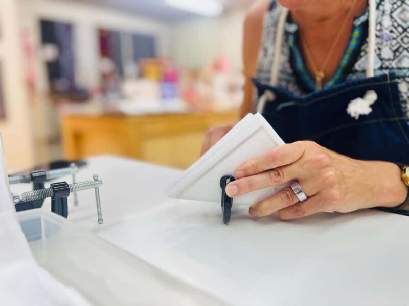 Hanakoushi Shibori Cotton Scarf Class - Practical Details and Tips