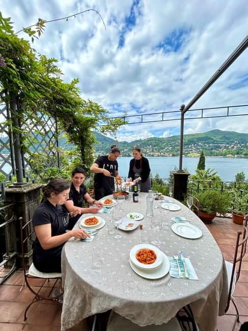 Handmade Pasta & Tiramisu Cooking Class + Stunning Lake View - Key Points