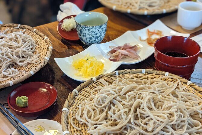 Handmade Soba Making & Fresh Wasabi Lunch - Key Points