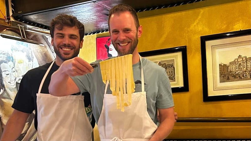 Hands-On Pasta & Tiramisu Class near Colosseum - Key Points