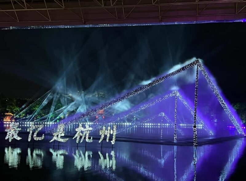 Hangzhou: Water Reverie Show Ticket - What to Expect on the Day