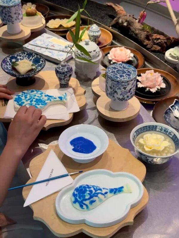 Hangzhou:Making a Blue and White Porcelain Themed Drink - Practical Details and Why They Matter