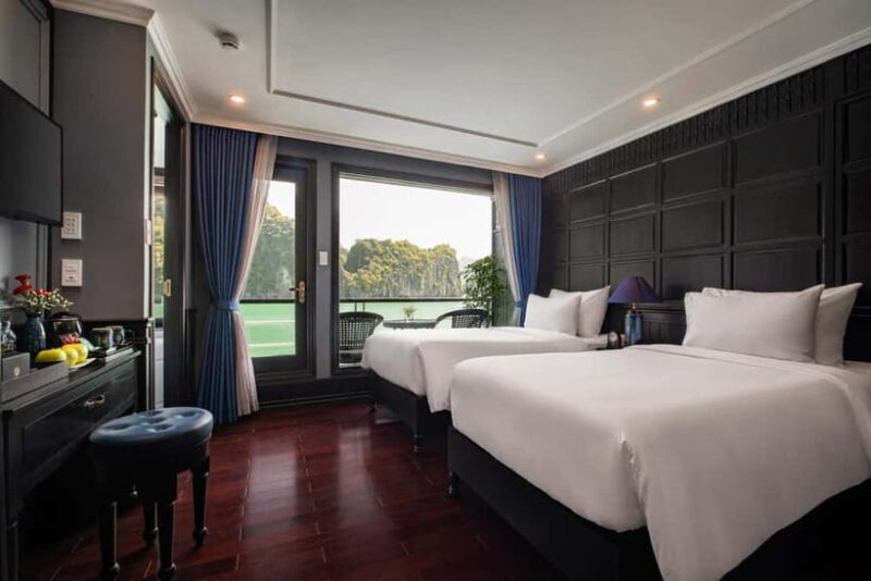 Hanoi: 2-Day Halong-Lan Ha Bay BEST SELLER 5* cruise balcony - Key Points
