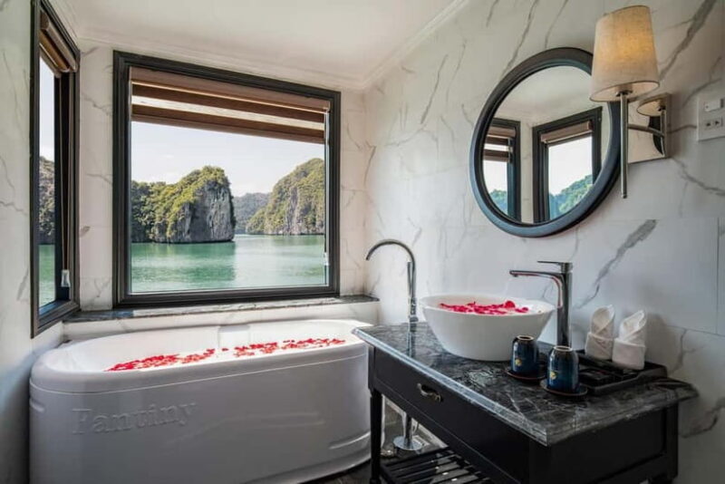 Hanoi: 2-Day Halong-Lan Ha Bay BEST SELLER 5* cruise balcony - FAQs