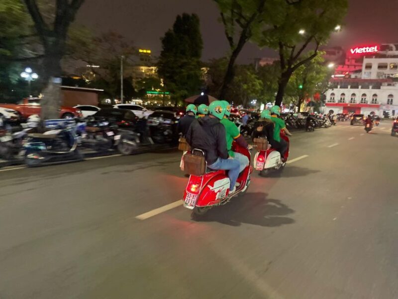 Hanoi 4.5-Hour Vespa Tour city tour - Key Points