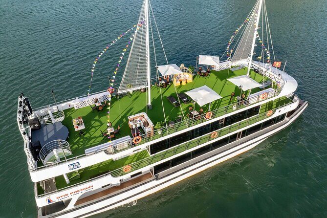 Hanoi: 5-Star Ha Long Bay Luxury Day Cruise with Caves & Island - Exploring the Bay: Sung Sot Cave and Island Climb