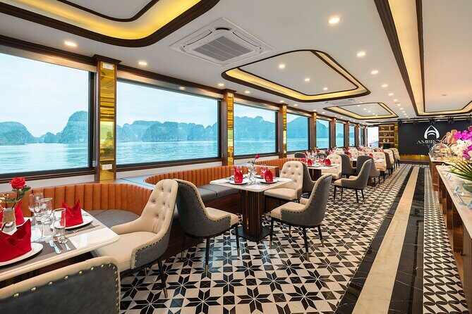 Hanoi: 5-Star Luxury Ha Long Bay Cruise, Buffet Lunch & Kayaking - Sunset Party and Return to Hanoi