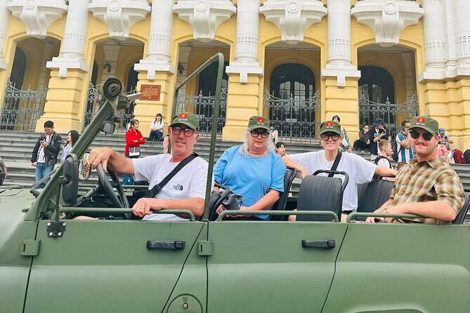 Hanoi City Jeep Tour Half-day: Food, Culture & Fun (4 hours) - The Sum Up