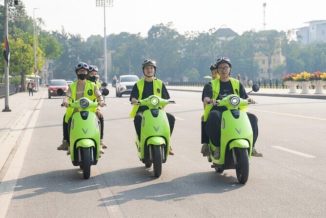 Hanoi Electric Scooter City Tour Train Street and Local Life - A Closer Look at the Hanoi Electric Scooter Tour