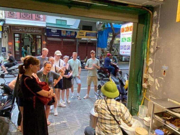 hanoi-food-tour-visit-train-street-option-walk-motorbike-car