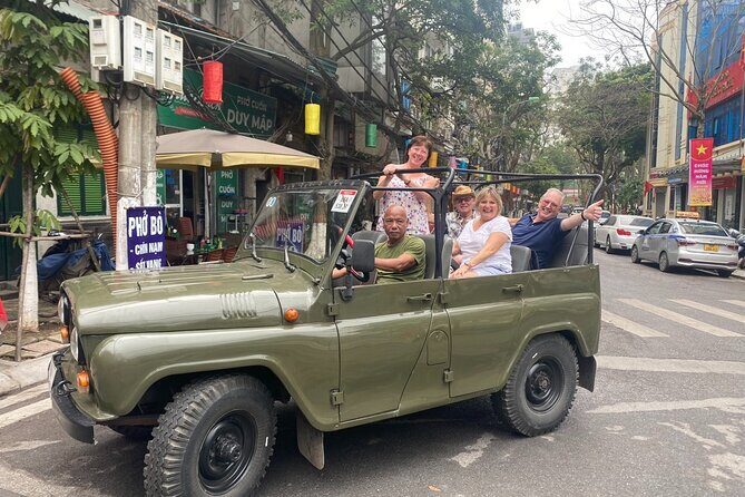 Hanoi Half Day City by Legendary Russian Jeep - Key Points