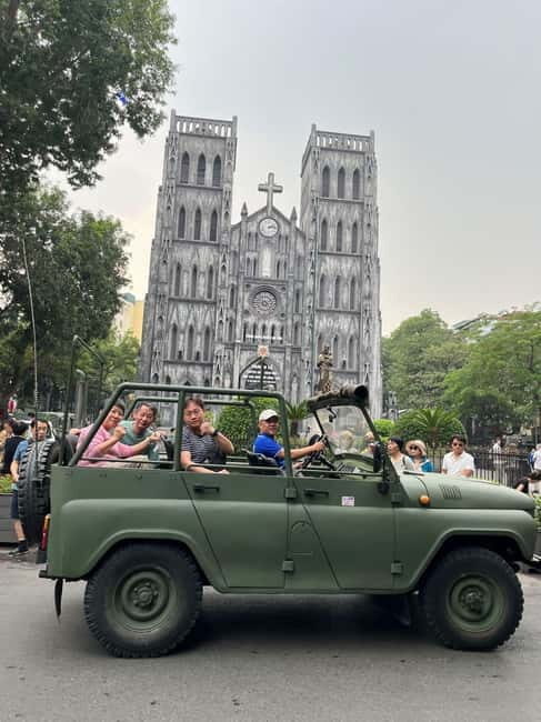 Hanoi: HalfDay Jeep City Tour, Landmarks & Local Food - Key Points