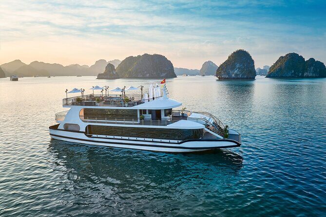 Hanoi: Halong Bay Cozy Luxury Day Cruise with Kayak & Party - The Itinerary in Detail