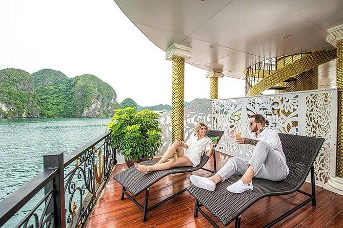 Hanoi : Halong Bay Overnight on 5-Star Verdure Lotus Cruise - Key Points