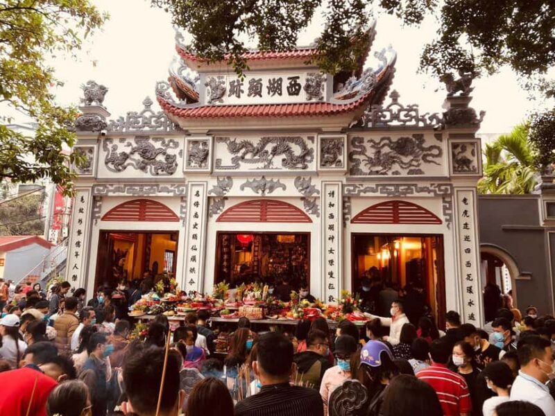 Hanoi Hidden Site: Immersive Spiritual & Cultural Experience - West Lake Mother Goddess Shrine & Local Market