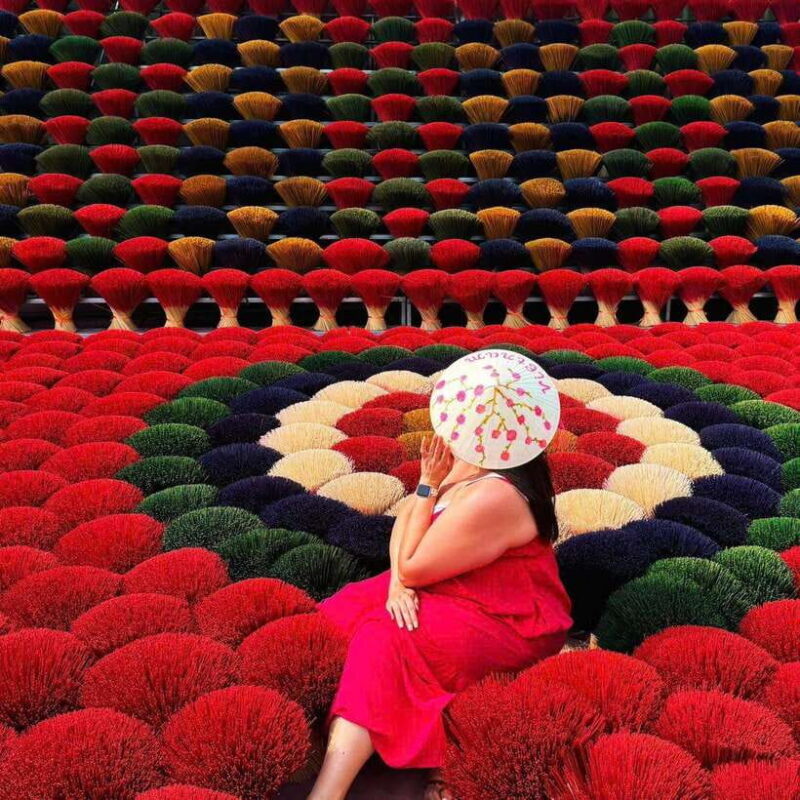 Hanoi: Incense Village, Conical Hat, & Dough Figurines Tour - What to Expect at Each Stop