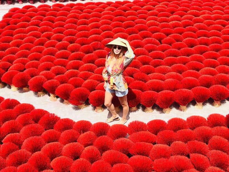 Hanoi: Incense Village, Conical Hat, & Van Phuc Silk Tour - Key Points