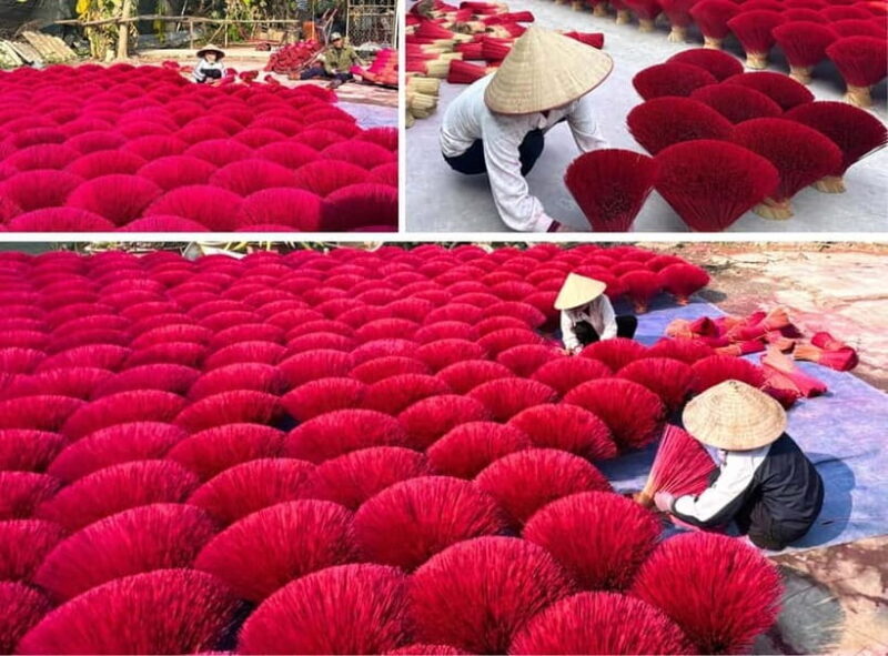 Hanoi Incense Village Tour & Traditional Crafts All Included - Key Points