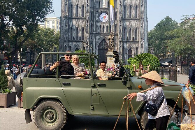 Hanoi Jeep Tour: History, Culture, Sight & Train St. by Army Jeep - Key Points