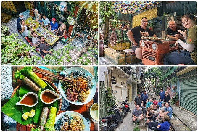 Hanoi Michelin Star Street Food Walking Tour & Train-Street - Exploring the Itinerary in Detail