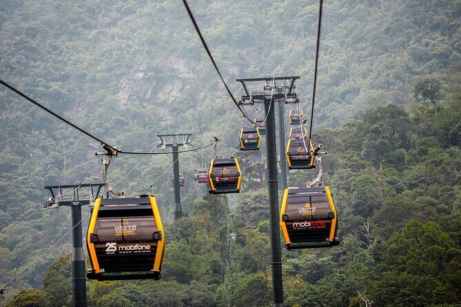 Hanoi: Private Trip to Yen Tu Mountain Spiritual & Scenic Journey - The Cable Car Ride: A Visual Treat