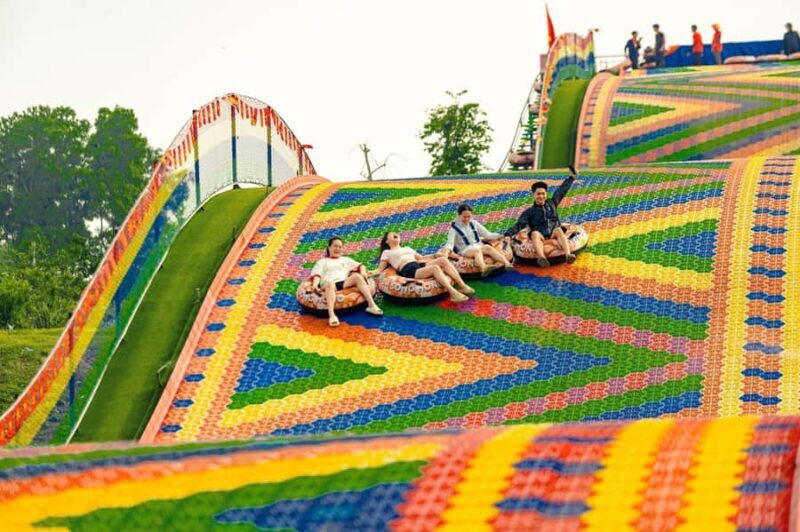 Hanoi: Rainbow Slide & Horse Riding  Small Group Half-day - An Authentic and Playful Escape from Hanoi