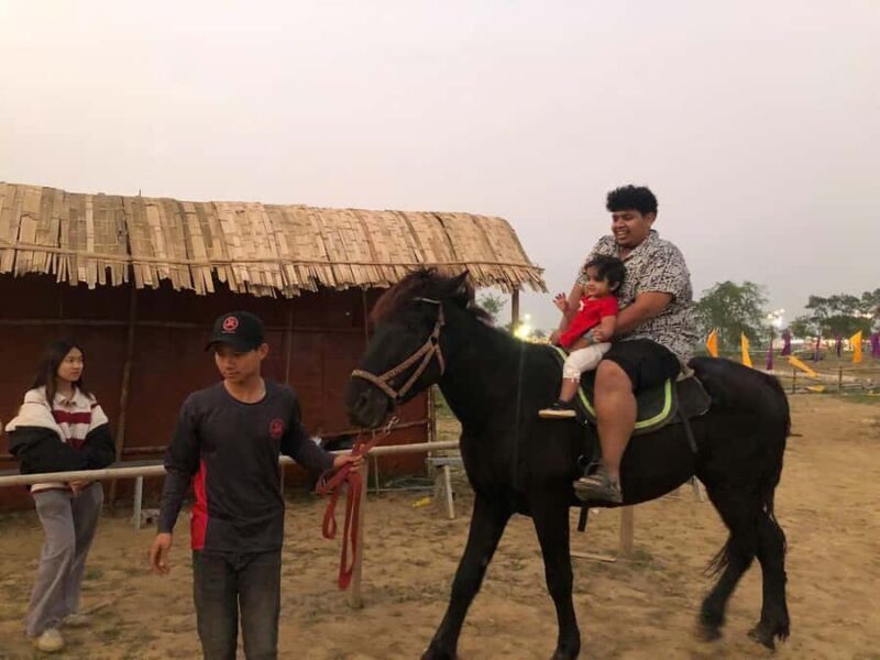 Hanoi: Rainbow Slide & Horse Riding  Small Group Half-day - The Sum Up