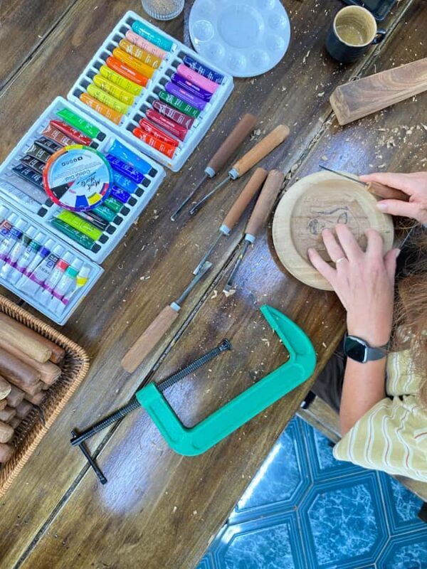 Hanoi: Relaxed Wood Carving Workshop With Free 1 Drink - The Sum Up