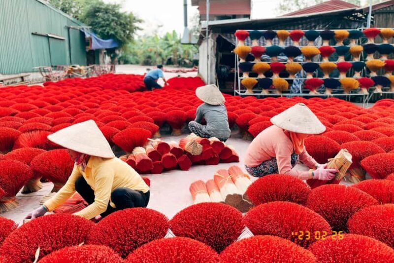 Hanoi: Tam Chuc World BIGGEST Pagoda or Hat, Incense Village - Quang Phu Cau Incense Village: Aromas of Tradition