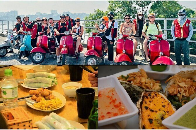 Hanoi Vespa Tours: Hanoi After Dark Vespa Food Tours - Key Points